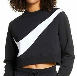 Nike Swoosh Crop Sweatshirt